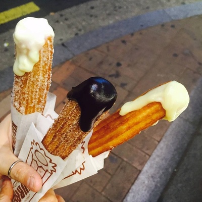 行列のできる「ディッピング・チュロス (딥초코 츄러스)」 1