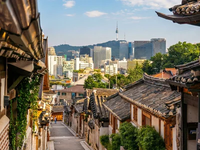 🍵 雪降る韓屋(한옥)散歩｜北村・西村＆伝統茶