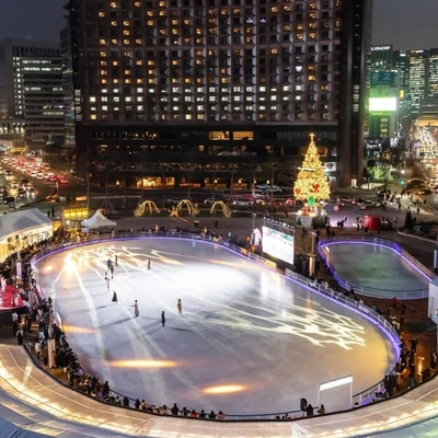 ソウル広場スケートリンク 2