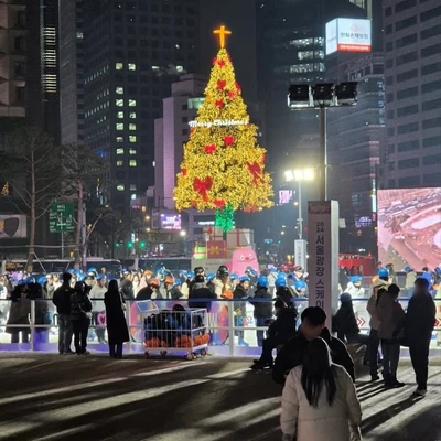 ソウル広場スケートリンク 3